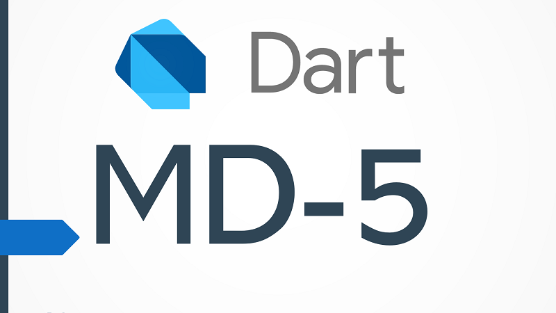How to hash MD5 in Dart
